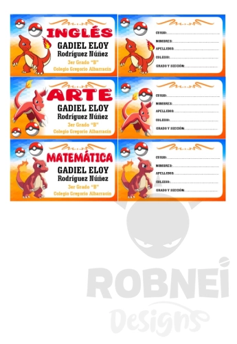 Charmeleon Etiqueta